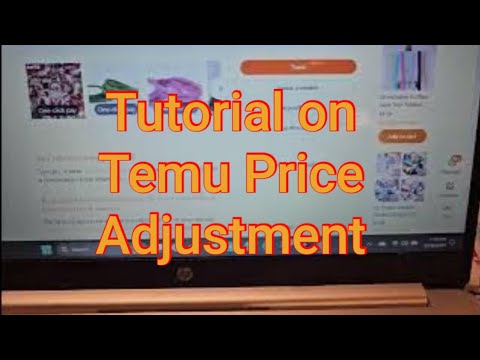 How to get a price adjustment on Temu-a  tutorial