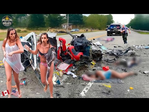 250 SHOCKING Car Crashes Moments Compilation 2024: Idiots in Cars Caught On Camera