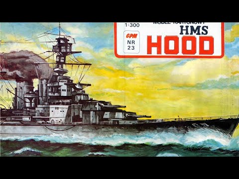 HMS Hood - Papercraft - Escala 1:300 Pt. 1