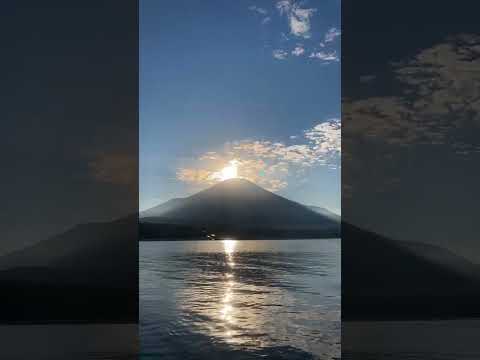 mtfuji,diamond fuji,富士山,ダイヤモンド富士,タイムラプス,静山荘フィッシングエリア,山中湖,2022/10/21,16:06