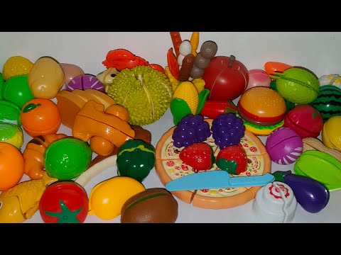 Playing Cutting Fruits & Vegetables Asmr 🍐🌶️🥕🍅🍄🥩🐠🥭🔪 #Shorts #Trending #Shortsfeed