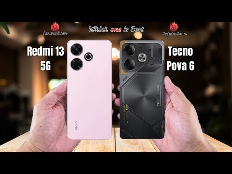 Redmi 13 5G vs Tecno Pova 6  Full comparison ⚡Which one is Best