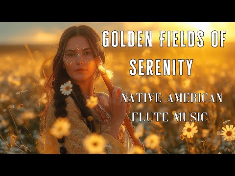 Golden Fields of Serenity 🌼  Emotional Healing and Spiritual Renewal  Native American Flute Music