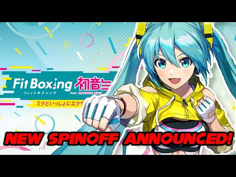 Fitness Boxing x Hatsune Miku Spinoff Game Announced for Nintendo Switch!