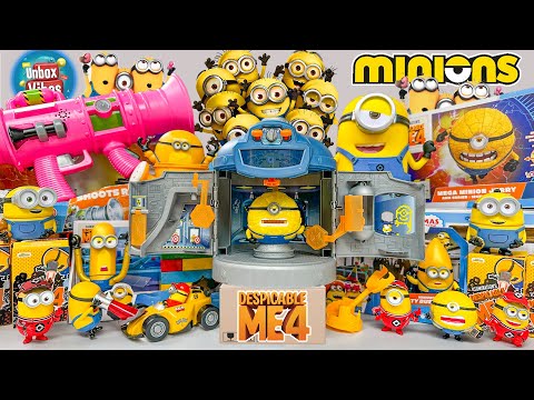 62 Minutes Satisfying with Unboxing DESPICABLE ME 4 Toy, Mega Minions Toys Collection ASMR