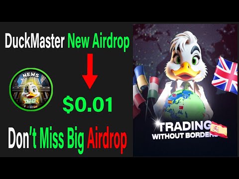 Duck Master New Mining Telegram Bot | Duck Master Airdrop Price | Duck Master Listing Date| #crypto