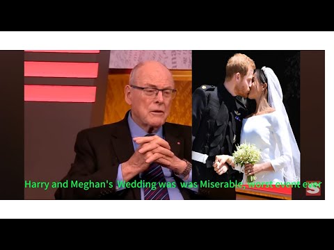 Challenging the Claims: "I was at Meghan & Harry’s wedding - it was MISERABLE" Arthur Edwards