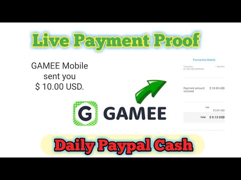 Payment Proof of Gamee App