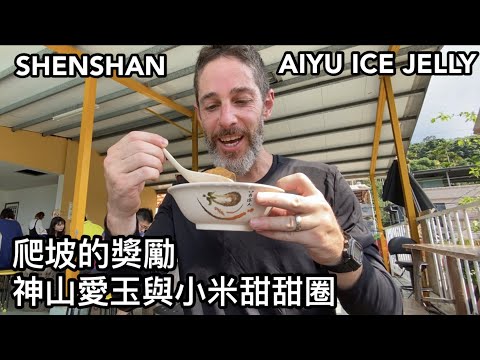 SHENSHAN AIYU ICE JELLY  爬坡的獎勵 神山愛玉 小米甜甜圈