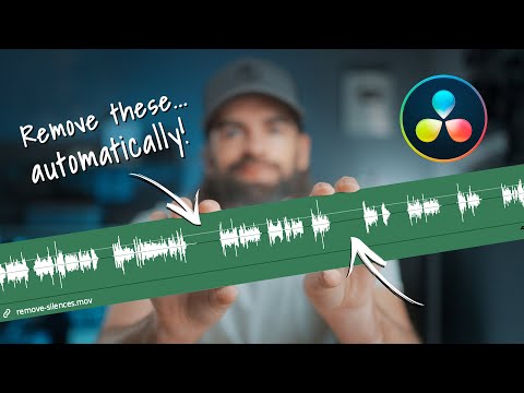 How to REMOVE SILENCES AUTOMATICALLY in DaVinci Resolve 18 | Tutorial