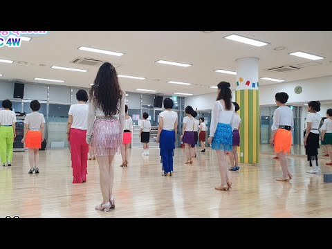 Dancing Queen line dance | teach 스텝설명