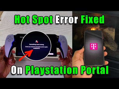 Get Rid of 0x83200111 Error on Playstation Portal! | T-Mobile Hotspot