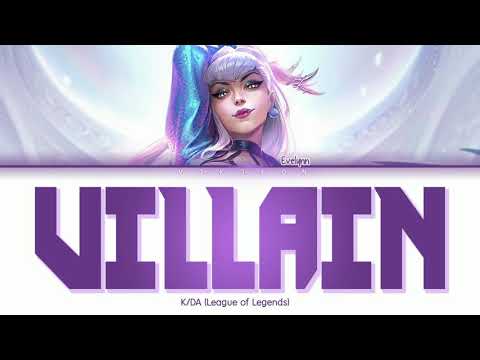 K/DA - VILLAIN (feat. Madison Beer & Kim Petras) Lyrics Video | League of Legends