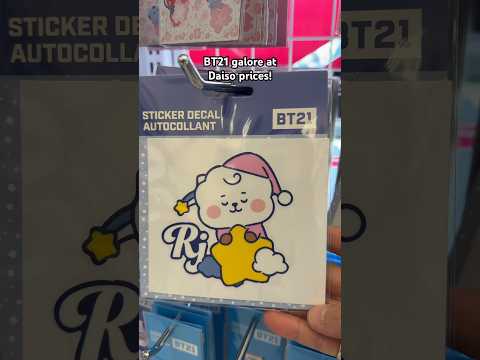 💜 lets go to #daiso #bt21 #bt21merch #daisofinds