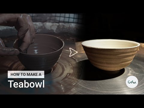 How to Make a Traditional Ceramic Teabowl | Full Pottery Process