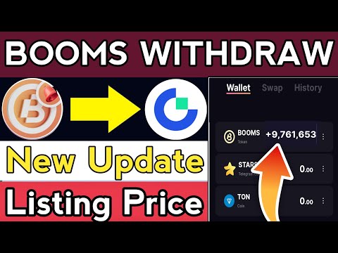 Booms Airdrop Listing price || Booms airdrop | Booms Trading || Booms Airdrop listing date || Booms