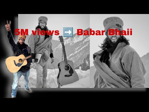 Kashmiri Singer Bollywood entry// 1st Kashmiri singer// Babar Mudasir // By Kashmiri Lovers 🥀🥀//