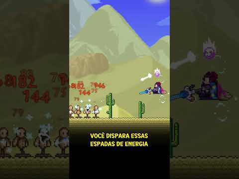 ESSA ARMA DE MAGO VAI TE SALVAR! - Terraria #shorts