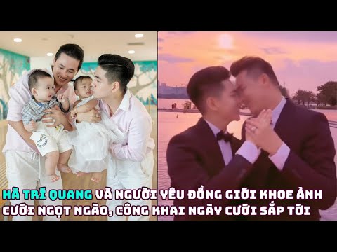 Hà Trí Quang và người yêu đồng giới khoe ảnh cưới ngọt ngào, công khai ngày cưới sắp tới