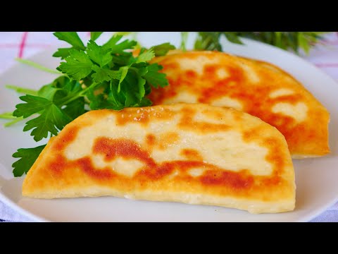 Chebureki with cheese. Very tasty dough.