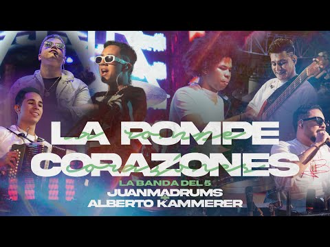 La Rompecorazones -  VallenatoSession, La Banda Del 5