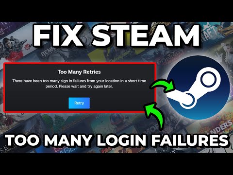 How To Fix Steam Too Many Login Failures (UPDATED)