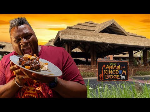 Victoria Falls MENU UPDATE 💦 Disney World Animal Kingdom Lodge review