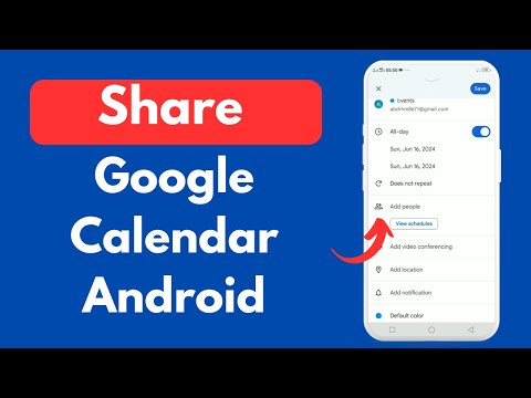 How to Share Google Calendar on Android (Quick & Simple)