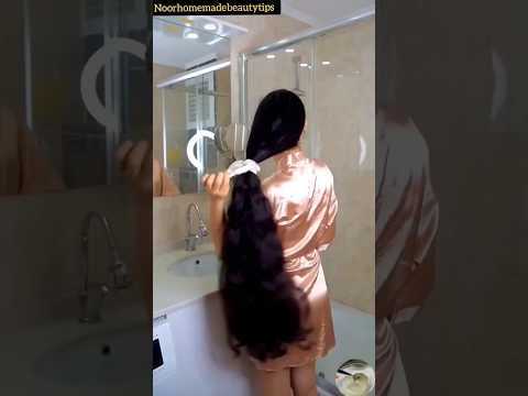 DIY Silky Smooth Hair Gel | Flax Seeds Gel Mask | Hair Straightening At Home #haircare #shorts