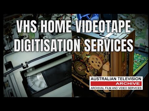 VHS HOME VIDEOTAPE DIGITISATION SERVICES - AUSTRALIAN TELEVISION ARCHIVE