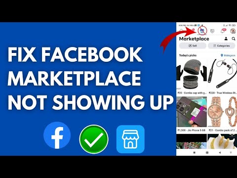 *Fix* Facebook Marketplace Not Showing Up | Facebook Marketplace Not Working