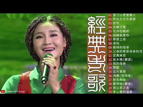 【经典老歌】西藏歌手降央卓玛的歌：爱江山更爱美人，呼伦贝尔大草原，驼铃，天籁之爱，花开在眼前，姑娘我爱你 ️🎤 Best Songs Of Jamyang Dolma