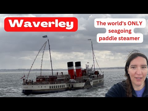 Waverley - The World's LAST Seagoing Paddle Steamer