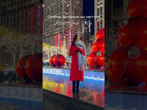 Holiday decorations you can’t miss this season in NYC#NYCChristmas #HolidayCheer#MustSee#nyc#newyork