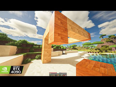 [4K60] Minecraft Survival RTX™ 4090 - RAYTRACING - Ultra Realistic