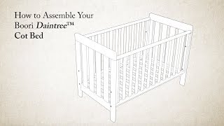 How to Assemble the Urbane by Boori Daintree Cot Bed