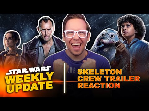 Skeleton Crew Trailer Reaction PLUS A BRAND NEW Lightsaber!!