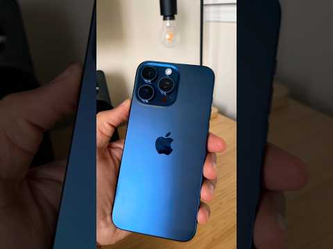 iPhone 15 Pro Max in Blue Titanium! #apple #iphone #iphone15