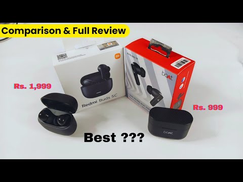 Redmi X Boat Earbuds (Unboxing, Comparison & Full Review) ✨