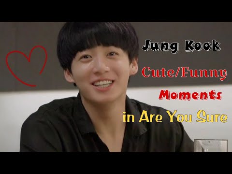 Jung Kook Cute/Funny Moments in Are Your Sure