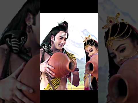 🔱MAHADEV🔱AND🌸MAA🔥PARVATI😈WATERED🌸THE🚩PLANT🪷TOGETHER🔥🌸||#mahadev #narayan #mahakal #shorts