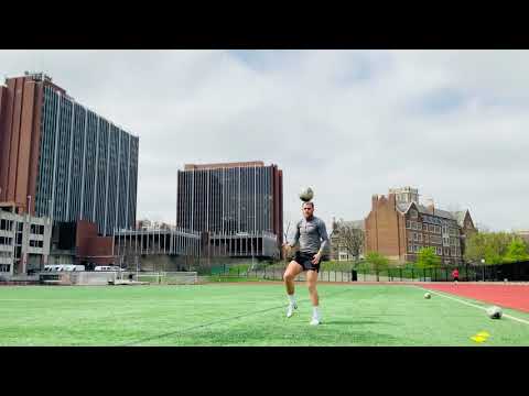 Football Technical Ball Control: Inside of the Foot Juggling Challenge