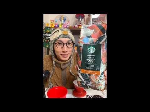 スタバのディカフェ飲むよ☕️☕️