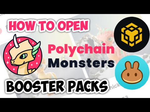 How to Open a Polychain Monsters Booster Pack | Binance Smart Chain | How to buy PMON on PancakeSwap