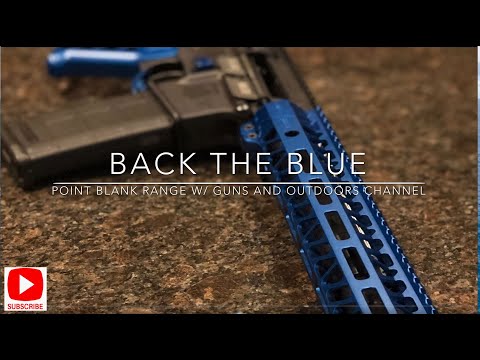 Back the Blue - Diamond Back AR15