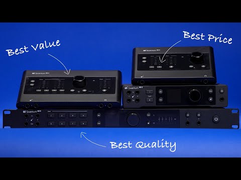 PreSonus Quantum Audio Interface | ES2 ES4 HD2 HD8 Review & Sound Quality Test