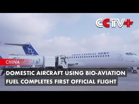 Domestic Aircraft Using Bio-Aviation Fuel Completes First Official Flight