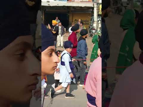 Sikh celebrates the rally on occasion of guru purab #sikh #gurupurab