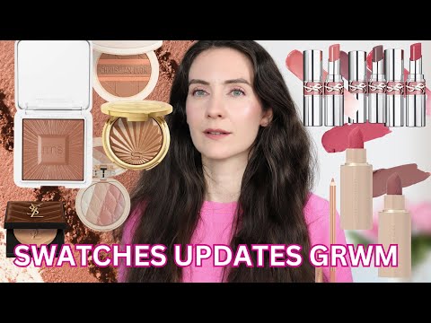 NEW MAKEUP RMS ReDimension Hydra Bronzer | Westman Atelier Lip Suede lipsticks | UPDATES & swatches