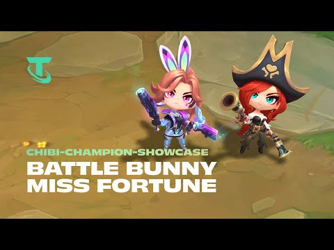 Battle Bunny Miss Fortune | Chibi-Champion-Showcase – Teamfight Tactics